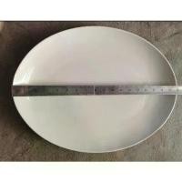 ราคา จานเปลเซรามิคใหญ่ ขนาด 12,13,14,16,18 นิ้ว(เนื้อเซรามิคพอซร์เลน)งานโรงงานลำปางจาน plate (1732203416110860674)