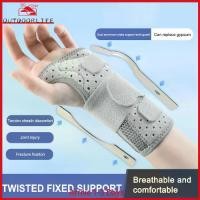 ราคา [พร้อมส่ง] Nylon Splint Wrist Brace Protector Double Aluminum Plate Tendon Sheath Wrist Brace Adjustable Breathable Lightweight for Rehabilitation Correction (1732019987685409904)