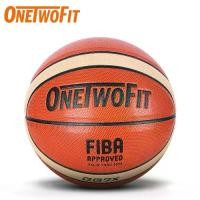 ราคา OneTwoFit GG7X รุ่นลูกบาสเก็ตบอล Basketball Molten ขนาด 7 หนัง PU คุณภาพสูง (1731228430355629598)