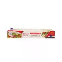 ราคา [COD] [Tiktok]Food preservation film. ”long D-30 meters Box with knife blade slide film cover food film stretch film Food Food preservation film food wrap stretch film 30cmx30mx10micron T1664 (1731370