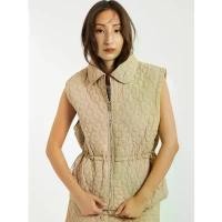 ราคา AIIZ (เอ ทู แซด) - AIIZ เสื้อแขนกุดผู้หญิงมีปกผ้าควิลท์ลายดอกไม้ AIIZ Womens Quilted Lightweight Collar Vest ลดราคาร้อนแรงประจำเดือนนี้ หลัก สิบ (1732360698848970142)