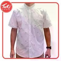 ราคา T02-4 เสื้อเชิ้ตคอจีนผ้าลาย สีขาวลายกวาง เสื้อแขนสั้น เสื้อผู้ชาย เสื้อลำลอง เสื้อเชิ้ต แฟชั่นชาย เสื้อผ้า เครื่องแต่งกาย Man Clothing Cotton plaincolor collar stand shirt (1730923864253565933)