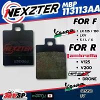 ราคา ผ้าเบรค NEXZTER รหัส MBP113113AA สำหรับ VESPA LX/LXV/S/L/X/125/150 /GTS150 3V / LAMBRETTA V125 / V200 / GPX DRONE 320SP คําแนะนําการขายที่ร้อนแรงในเดือนนี้ (1732273830473270348)