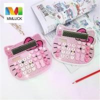 ราคา ส่งฟรี MMLUCK puter for Girls Desktop Cartoon Luxury Hello KT Diamond Calculator Solar Calculdora Electronic Calculator Calculator (1732299987264636112)