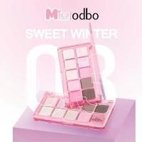 ราคา (ของแท้100เปอร์ ) Odbo Iconic Eyeshadow palette (อายแชโดว์) (1731228081153147992)