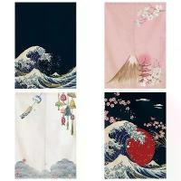 ราคา ผ้าม่านไม่เจาะรู, สไตล์ ukiyo-e ญี่ปุ่น, สำหรับตู้, ตู้เสื้อผ้า, ตู้รองเท้า, ตู้เสื้อผ้า, ตู้หนังสือ, ผ้าม่านประตู, ผ้าม่านป้องกันฝุ่น (1731788090270190582)
