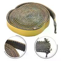 ราคา เชือกเตาไฟเบอร์กลาสทนอุณหภูมิสูง 18x3mm สำหรับซีลแก้วเตาผิง เทปไฟแบนสีดำ ความยาว 250 ซม. เทปกาวทนความร้อน เหมาะสำหรับเตา เตาอบ หม้อน้ำ (1732084202875160182)