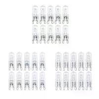 ราคา หลอดไฟฮาโลเจน, G9, 10 ชิ้น, 25W / 40W / 60W, ประหยัดพลังงาน, โคมไฟไส้หลอด, ทนอุณหภูมิสูง, 220V, เปลี่ยนหลอดไฟ LED, เตาอบ (1732060748017665116)