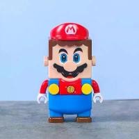 ราคา [ส่งฟรี] Lego Mario Lego children's building block toy ตัวมาริโอ้ ของเล่นตัวต่อ เลโก้มาริโอ้ สำหรับเด็ก (1731411925025196305)