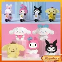 ราคา นาโนบล็อก Kuromi ใหม่ My Melody Hello Kitty Building Blocks Toys Girls Gifts Pop Doll Diy Decoratio สินค้าแนะนำ (1732432552507049430)