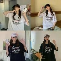 ราคา (จัดส่งตลอด 24 ชั่วโมง)เสื้อยืด Oversize เสื้อยืดโอเวอร์ไซส์ลาย Penny BUILDING สไตล์เกาหลี ใส่สบายสุดชิค ผ้าฝ้าย 100% (1731886161851155465)