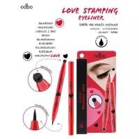ราคา odbo Love Stamping Eyeliner 1ml OD353 โอดีบีโอ 2หัว อายไลเนอร์รูปหัวใจ ปั๊มหัวใจ (1731467730334615926)