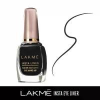 ราคา อายไลเนอร์กันน้ำ 9ml อายไลน์เนอร์อินเดีย Lakme Liquid Black Insta Eyeliner Water Resistant ลัคมีอายไลเนอร์ (1729661866285894292)