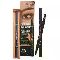 ราคา HF9048 SIVANNA COLORS DOUBLE-HEADED LIQUID EYELINER STAMP PEN อายไลเนอร์ ปั้มดาว (1730262046825089967)
