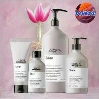 ราคา Loreal Silver Shampoo/Conditioner แชมพู ครีมนวดผม สำหรับโทนสีเทา โทนหม่น (1731538701433998093)