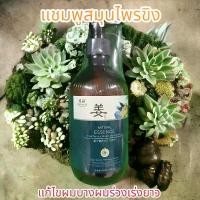 ราคา 1 แถม 1 แชมพูขิงเพียวของแท้ 1 ครีมนวดผม 1 เคราตินหมักผม ขวดรุ่นใหม่ แชมพูขิง แชมพูสมุนไพร ขนาด 500 กรัม (1732426315895637277)
