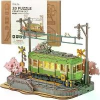 ราคา โมเดลรถไฟซากุระ ประกอบเอง Rolife Sakura Journey 3D Wooden Puzzle TGS02 English version [พร้อมส่ง] (1732445208581408299)