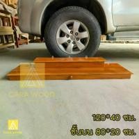 ราคา CR.W หิ้งพระติดผนังงานไม้สัก หิ้งพระบูชา ขนาด 120*40 ซม. หิ้งวางพระ สีย้อมไม้สัก Buddha shelf. (1730891293967091911)