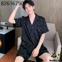 ราคา ชุดนอนผู้ชาย บางๆ ไซส์ใหญ่ นสีดำ ชุดนอนผ้าซาติน กางเกงนอนผู้ชาย ราคาถูก กางเกงใส่นอน ลาย ผ้าซาติน ลายสก็อต ชุดนอนชา Men's pajamas【NaiNai 128】 (1731640600895064004)
