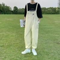 ราคา กางเกงเอี๊ยม กางเกงยีนส์ขายาวผู้ชาย jumpsuit เอี๊ยม เอี๊ยมวินเทจ จั้มสูท เอี๊ยมจั๊มสูท แนะนำ (1731995511016097400)