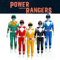 ราคา Power Rangers เครื่องแต่งกายเด็กผู้ใหญ่คอสเพลย์ชุดแฟนซีปาร์ตี้ Jumpsuit Superhero (1732334728379140293)