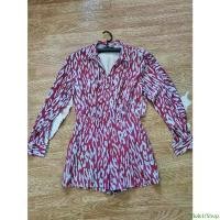 ราคา Violet7Shop ส่งต่อ Jumpsuit แบรนด์ Jaspal ลายเสือ สีแดง size XS จัดส่งเฉพาะจุด (1731609165729007213)