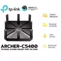 ราคา TP-LINK ARCHER-C5400 ROUTER (เราเตอร์) TRI BAND AC5400 GIGABIT PORT MU MIMO (1730048830156146832)