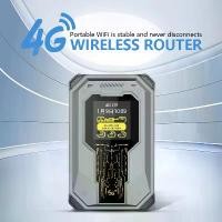 ราคา A50 รองรับการแสดงเวลา 4G Router พกพาใส่ซิมการ์ดความจุขนาดใหญ่ 4G WiFi router ที่ใช้ร่วมกัน Wi-Fi มือถือ Wi-Fi แบบพกพา (1732048466833933747)