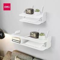 ราคา ชั้นวางกล่องไวไฟ ชั้นวางเราเตอร์ไวไฟ Router rack ไม่ต้องเจาะผนัง ยาว 30cm 60cm วางเราท์เตอร์ กล่องสัญญาณทีวี (1729641464632871917)