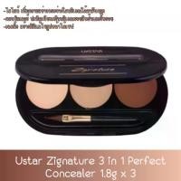 ราคา Ustar Zignature 3 in 1 Perfect Concealer 1.8g x 3. ยูสตาร์ ซิกเนเจอร์ 3 อิน 1 เพอร์เฟ็คท์ คอนซิลเลอร์ 1.8กรัม x 3 (1729657108811385719)