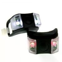 ราคา Pakwang ไฟฉาย/ไฟติดแฮนด์จักรยาน LED ซิลิโคนแบบกระพริบ-กันน้ำได้รุ่น Bicycle Safety Lamp Lifetime LED (สีแดง) (1729588154353027891)