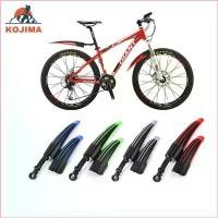 ราคา 368Adsorceptshop ขายดี KOJIMA 2 บังโคลนจักรยาน บังโคลนจับหลักอาน บังโคลนเสือภูเขา ไฮบริด bicycle mudguard บังโคลนจักรยานเสือภูเขา หน้า-หลัง (1730124535403547187)