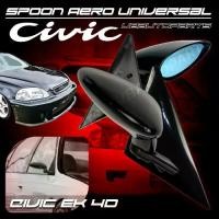 ราคา กระจกมองข้าง Spoon Aero เลนส์ฟ้าตัดแสง HONDA(CIVIC-EK-4D) (1729802255655799680)