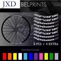 ราคา สติ๊กเกอร์ขอบล้อ JXD Spank SPOON 28 นิ้ว 12 ชิ้น สำหรับจักรยานเสือภูเขาและจักรยานเสือหมอบ Sport กลางแจ้ง ออกกำลังกาย กีฬา (1730510782721985213)