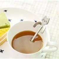 ราคา ช้อนชงกาแฟสแตนเลสรูปแมว ช้อนกาแฟ ช้อนของหวาน ช้อนเบเกอรี่ coffee spoon ช้อนชงกาแฟสแตนเลสหนา ช้อนชงกาแฟด้ามยาวสแตนเลส (1729498836560611350)
