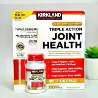 ราคา Kirkland Triple action Joint Health ขนาด 110 เม็ด ดูแลไขข้อมีคอลลาเจน+ไฮยาลูลอน ทานได้ 110 วัน Exp.05/2027 ของแท้ 100% สินค้านำเข้าจาก อเมริกา (1731639476781548994)