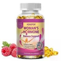 ราคา Kenofor Black Cohosh Licorice Red Clover Health Supplement - Supports Mood Balance and Relaxation - Supports Energy Levels Contains 30, 60 and 120 Capsules (1730269640036420214)