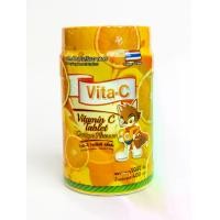 ราคา Vita-C ไวต้าซี วิตามินซี แบบเคี้ยว สำหรับเด็ก รสส้ม (1,000 เม็ด) - Best Health Shop (1731789570862910221)