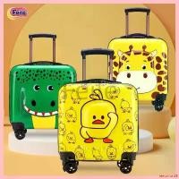 ราคา elevation29 แบบพกพา Fine household goodsเคสรถเข็นสำหรับเด็ก,กระเป๋าล้อลากขนาด18นิ้วกระเป๋าเดินทางขึ้นเครื่องลายการ์ตูนกระเป๋าเดินทางสำหรับเด็ก กระเป๋าเดินทาง (1731799472510699919)