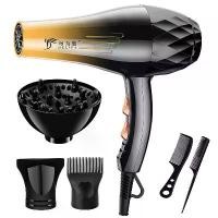 ราคา ไดร์เป่าผม Hair dryer เครื่องเป่าผมไฟฟ้า ไดร์ ไดร์จัดแต่งทรงผม รุ่นยอดนิยม DELIYA 2200วัตต์ ปรับแรงลมได้ 5 ระดับ ลมร้อน/ลมเย็น ร้อนเร็ว ลมแรง แห้งเร็ว สายไฟแข็งแรงทนาน (สีดำ) ซื้ (1731797461326792782)