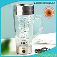 ราคา Auto stirring Mug แก้วชงอัตโนมัติ แก้วชงกาแฟ 400ml ชง อาหารเสริมเครื่องดื่มง่ายๆ แก้วปั่นอัตโนมัติ J224 (1730328633190026089)