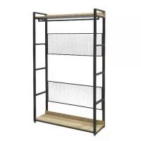 ราคา [ผ่อน 0 เปอร์เซ็นต์*] [ประกอบฟรี] HomePro ตู้เสื้อผ้า 1 ราวแขวน PLANK 120 ซม. สีน้ำตาล/ดำ แบรนด์ FURDINI (1730568925143796233)