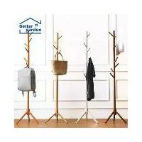 ราคา Bettergarden◡̈ราวไม้ ราวแขวนหมวก ที่แขวนกระเป๋า coat rack แขวนเสื้อ ราวแขวนอเนกประสงค์ ราวแขวน (1729748689650747621)