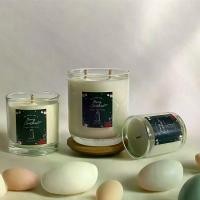 ราคา KRIT Candle เทียนหอม กลิ่น Christmas Vanilla (กลิ่นเทศกาลคริสต์มาส) ไขถั่วเหลือง 100% ปลอดควันดำ กลิ่นหอมกระจายดี ใช้จุดไฟหรือโคมไฟละลายเทียนได้ Candle Aroma (1730519115752638646)