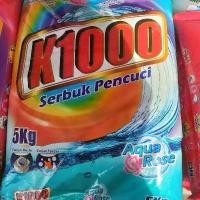 ราคา (ตะกร้าใหม่) พร้อมส่ง ผงซักฟอกนำเข้า K1000 (5kg) สินค้านำเข้าจากมาเลเซีย detergent powder Serbuk Pencuci (กลิ่นกุหลาบ) น้ํายา ซัก (1731611867029931420)