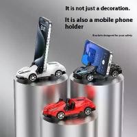 ราคา ที่วางโทรศัพท์รุ่นใหม่ สำหรับรถยนต์ รุ่นสต็อกใหม่ เหมาะสำหรับการนำทางและตกแต่งบ้าน ที่ยึดในรถยนต์ เซียมซี จิ๋ว วงเหล้า person figurine equipment blue white porcelain (1732335776492979285)