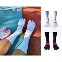 ราคา (รุ่นใหม่) ถุงเท้าแยกนิ้วครึ่งแข่ง ถุงเท้าวิ่ง รุ่น Fix Sock ถุงเท้า5นิ้ว ถุงเท้ากีฬา (1729620739256257078)