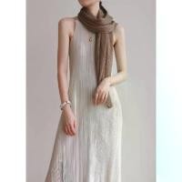 ราคา ใหม่! เติมสต๊อก 2MUAY PLEAT SCARF ผ้าพันคอผ้าพันคออัดพลีท รุ่น GJO988 13สี FREE SIZE PLEATED SCARF (1729642321528851247)