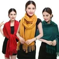 ราคา COD ผ้าพันคอแคชเมียร์ ผ้าพันคอกันหนาว ผ้าคลุมไหล่ 200x70 ซม. Cashmere Scarf ผ้าพันคอ ผ้าแคชเมียร์ (1732399632243459676)