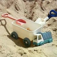 ราคา ของเล่นรถดึงเด็ก, ญี่ปุ่นส่งออก, แกล้งเล่นด้วยรถเข็นเด็ก, พลั่วทรายเล่นถุงเท้าซาเซีย, ถังน้ำ, ของเล่นชายหาด (1731224944603137282)